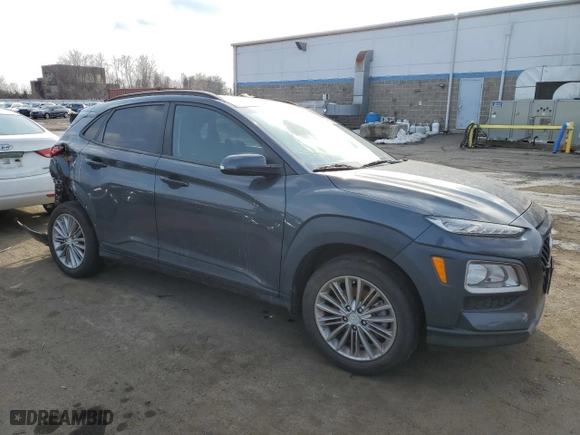 2018 Hyundai Kona SEL with VIN KM8K2CAA0JU114016, listed as a Copart auction lot 45963315 with 76,034 mi miles and Salvage Title. Bid and sale history available at carsss.com. Image 4.