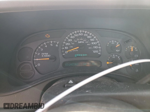 2004 Chevrolet Silverado 1500 LS with VIN 1GCEC14V54Z222219, listed as a Copart auction lot 75520154 with 130,707 mi miles and Salvage Title. Bid and sale history available at carsss.com. Image 9.
