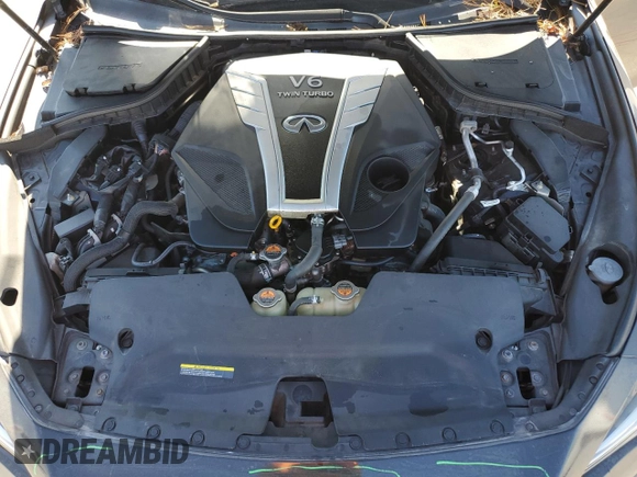 2018 Infiniti Q50 3.0t SPORT with VIN JN1EV7AR2JM435600, listed as a Copart auction lot 87513085 with 77,304 mi miles and Salvage Title. Bid and sale history available at carsss.com. Image 11.