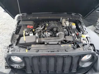 2023 Jeep Wrangler Sport S with VIN 1C4HJXDG0PW626672, listed as a Copart auction lot 47358915 with 19,089 mi miles and Salvage Title. Bid and sale history available at DreamBid. Image 11.