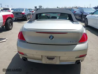2007 BMW 6 Series 650i with VIN WBAEK135X7CN83521, listed as a IAAI auction lot 42078828 with 55,444 mi miles. Bid and sale history available at carsss.com. Image 16.