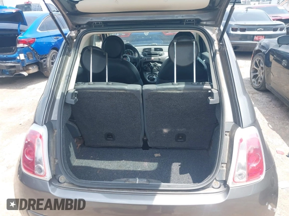 2013 FIAT 500 Pop with VIN 3C3CFFAR9DT727985, listed as a IAAI auction lot 42462086 with 88,978 mi miles and . Bid and sale history available at DreamBid. Image 12.
