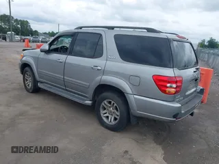 2003 Toyota Sequoia SR5 with VIN 5TDBT44A93S170594, listed as a IAAI auction lot 42251396 with 218,620 mi miles and . Bid and sale history available at DreamBid. Image 3.