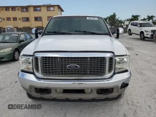 2001 Ford Excursion Limited z VIN 1FMSU43F11EC29369, wystawiony jako Copart lot #58510875 z przebiegiem 229 554 mil mil oraz Tytuł czysty. Historia ofert i sprzedaży dostępna na DreamBid. Obrazek 5.