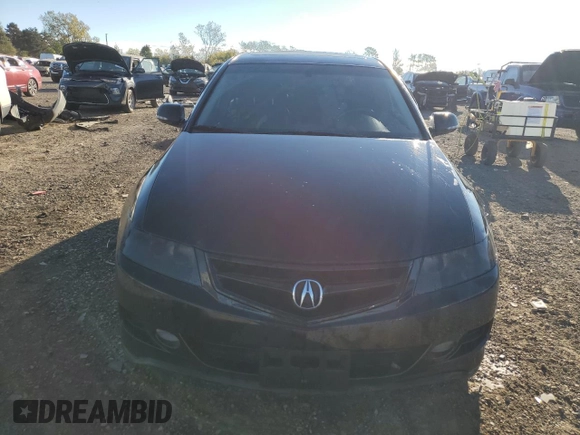 2006 Acura TSX Navi with VIN JH4CL95916C014558, listed as a Copart auction lot 75290304 with 221,520 mi miles and Salvage title. Bid and sale history available at DreamBid. Image 5.