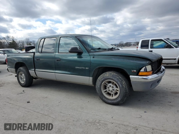 2000 Dodge Dakota Sport z VIN 1B7GL2AX6YS602043, wystawiony jako Copart lot #41380085 z przebiegiem 186 557 mil mil oraz Szkoda całkowita • Salvage title. Historia ofert i sprzedaży dostępna na DreamBid. Obrazek 4.