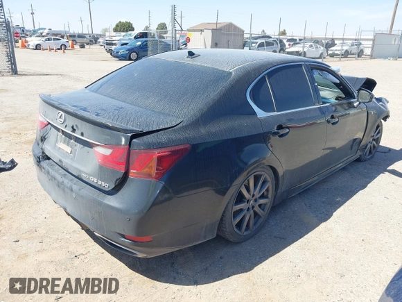 2013 Lexus GS 350 with VIN JTHCE1BL9D5009136, listed as a IAAI auction lot 41899424 with 120,367 mi miles and . Bid and sale history available at DreamBid. Image 4.