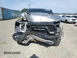 2020 Ram 1500 Rebel with VIN 1C6SRFLT0LN215917, listed as a Copart auction lot 58087705 with 69,683 mi miles and Salvage title. Bid and sale history available at DreamBid. Image 5.