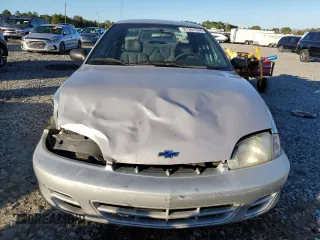 2002 Chevrolet Cavalier with VIN 1G1JC524427111341, listed as a Copart auction lot 81361544 with 140,325 mi miles and Salvage Title. Bid and sale history available at carsss.com. Image 5.