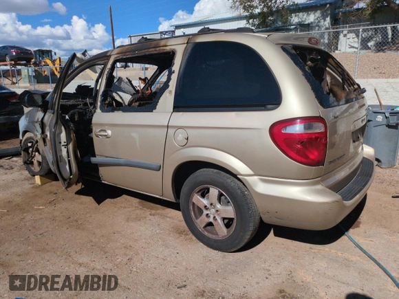 2006 Dodge Caravan SXT with VIN 1D8GP45R26B523818, listed as a Copart auction lot 63150435 with Not provided miles and Non repairable. Bid and sale history available at DreamBid. Image 2.
