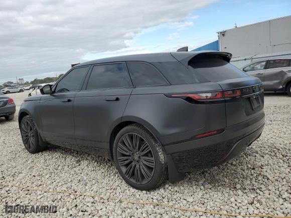 2021 Land Rover Range Rover Velar R-Dynamic S with VIN SALYT2EX8MA322034, listed as a Copart auction lot 79947324 with 46,861 mi miles and Non Repairable. Bid and sale history available at carsss.com. Image 2.
