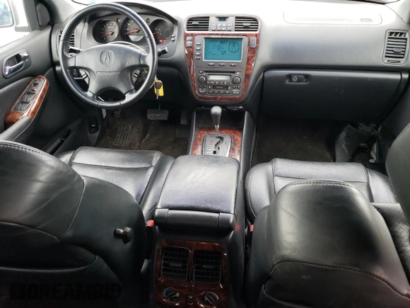 2001 Acura MDX with VIN 2HNYD18221H521876, listed as a Copart auction lot 45476195 with 166,952 mi miles and Salvage Title. Bid and sale history available at carsss.com. Image 8.
