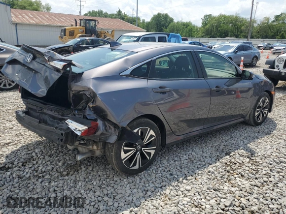 2018 Honda Civic EX-T z VIN JHMFC1F33JX015382, wystawiony jako Copart lot #56544985 z przebiegiem 71 383 mil mil oraz Szkoda całkowita • Salvage title. Historia ofert i sprzedaży dostępna na DreamBid. Obrazek 3.