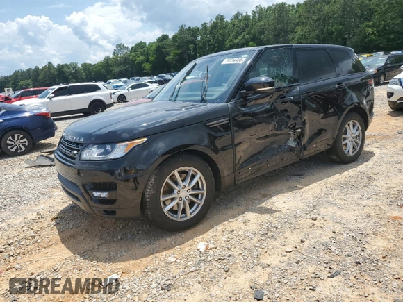 2016 Land Rover Range Rover Sport SE with VIN SALWG2PFXGA658935, listed as a Copart auction lot 59714495 with 64,202 mi miles and Salvage title. Bid and sale history available at DreamBid. Image 1.