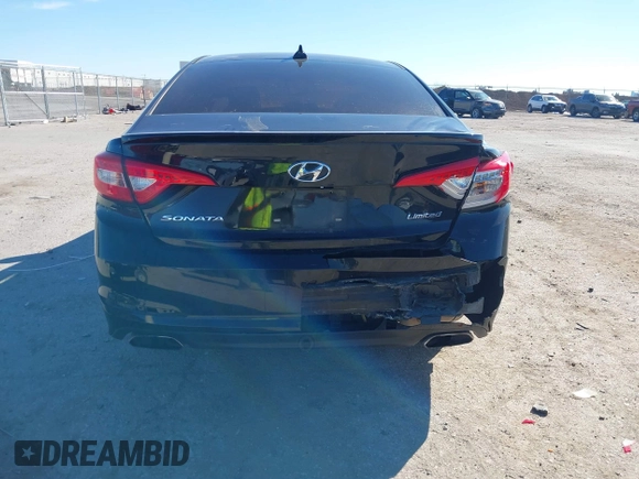 2016 Hyundai Sonata Sport with VIN 5NPE34AF2GH414630, listed as a IAAI auction lot 41653099 with 117,258 mi miles and . Bid and sale history available at DreamBid. Image 16.