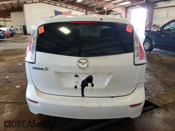 2009 Mazda 5 Sport with VIN JM1CR293890342935, listed as a Copart auction lot 61555035 with Not provided miles and Clean title. Bid and sale history available at DreamBid. Image 6.