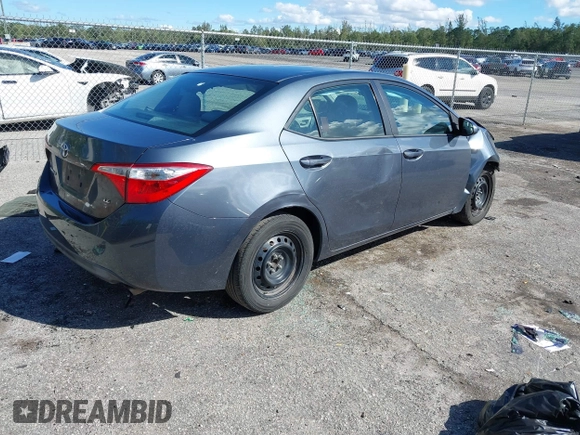 2016 Toyota Corolla L with VIN 5YFBURHE1GP478560, listed as a IAAI auction lot 41672034 with 154,221 mi miles and . Bid and sale history available at DreamBid. Image 4.