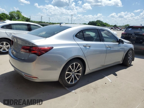 2017 Acura TLX V6 w/Technology Pkg with VIN 19UUB2F55HA006491, listed as a Copart auction lot 53996045 with 99,999 mi miles and Clean title. Bid and sale history available at DreamBid. Image 3.