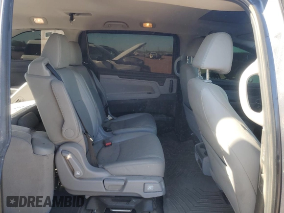 2019 Honda Odyssey EX-L z VIN 5FNRL6H79KB045249, wystawiony jako Copart lot #57108075 z przebiegiem 86 038 mil mil oraz Szkoda całkowita • Salvage title. Historia ofert i sprzedaży dostępna na DreamBid. Obrazek 11.