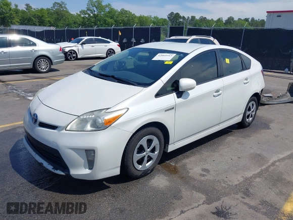 2015 Toyota Prius Four with VIN JTDKN3DU5F1876137, listed as a IAAI auction lot 42060062 with 287,361 mi miles. Bid and sale history available at carsss.com. Image 18.