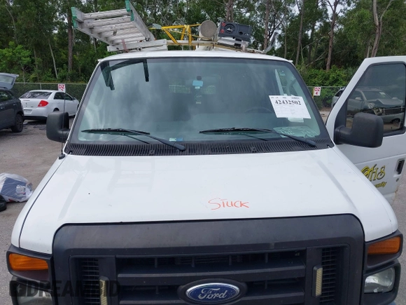2011 Ford Econoline Cargo Commercial with VIN 1FTNE1EW0BDB35484, listed as a IAAI auction lot 42432502 with Not provided miles and . Bid and sale history available at DreamBid. Image 10.
