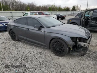 2019 Audi A5 Sportback Premium Plus with VIN WAUENCF56KA099090, listed as a Copart auction lot 47549954 with 70,949 mi miles. Bid and sale history available at carsss.com. Image 4.