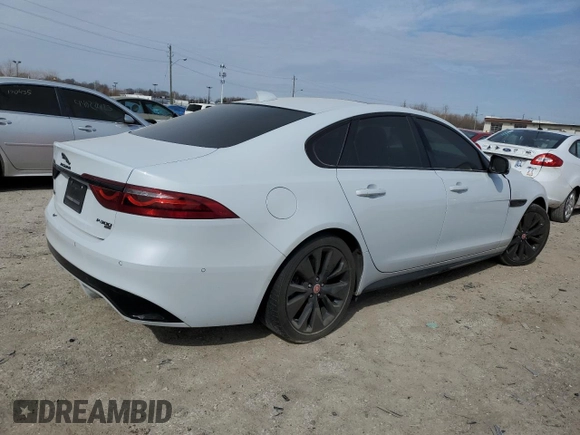2021 Jaguar XF R-Dynamic SE with VIN SAJBL4GX7MCY89265, listed as a Copart auction lot 43801873 with 23,730 mi miles. Bid and sale history available at carsss.com. Image 3.