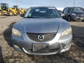 2005 Mazda 3 i with VIN JM1BK12F751242280, listed as a Copart auction lot 84316214 with 222,131 mi miles and Salvage Title. Bid and sale history available at DreamBid. Image 5.