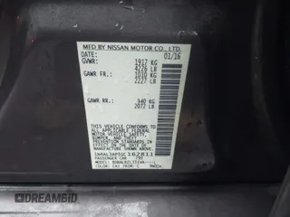 2016 Nissan Altima SV with VIN 1N4AL3AP1GC162811, listed as a IAAI auction lot 41422378 with 58,172 mi miles and . Bid and sale history available at DreamBid. Image 9.