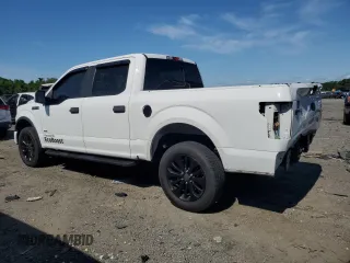 2017 Ford F-150 XL with VIN 1FTEW1EPXHFB15410, listed as a Copart auction lot 58523905 with 127,197 mi miles and Salvage title. Bid and sale history available at DreamBid. Image 2.