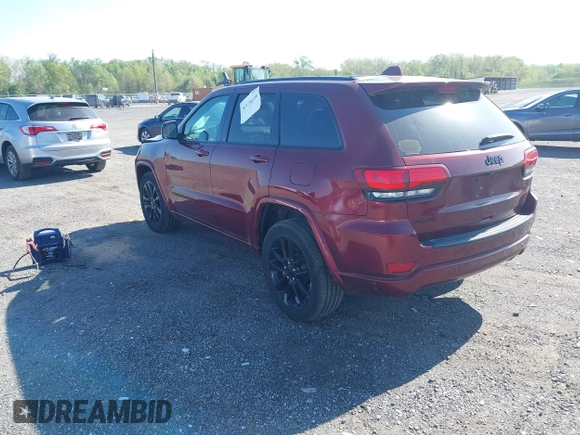 2019 Jeep Grand Cherokee Upland with VIN 1C4RJFAG2KC607036, listed as a IAAI auction lot 42136336 with 36,443 mi miles and . Bid and sale history available at DreamBid. Image 3.