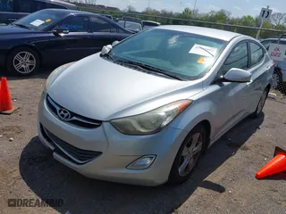2013 Hyundai Elantra GLS with VIN 5NPDH4AE1DH419091, listed as a IAAI auction lot 42018882 with 170,960 mi miles. Bid and sale history available at carsss.com. Image 2.