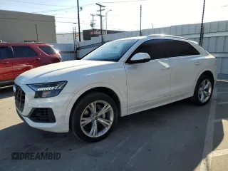 2023 Audi Q8 Premium with VIN WA1AVBF14PD020167, listed as a Copart auction lot 78674804 with 15,774 mi miles and Salvage title. Bid and sale history available at DreamBid. Image 1.