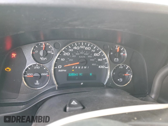 2013 Chevrolet Express Passenger LT with VIN 1GAZG1FG5D1181571, listed as a Copart auction lot 50826845 with 335,540 mi miles and Salvage title. Bid and sale history available at DreamBid. Image 9.