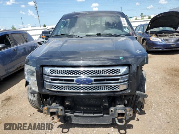 2013 Ford F-150 XL with VIN 1FTFW1ET5DFC70796, listed as a Copart auction lot 63118045 with 151,624 mi miles and Salvage title. Bid and sale history available at DreamBid. Image 5.