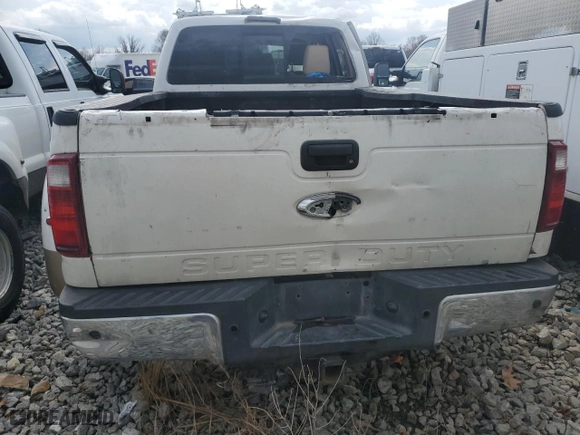 2014 Ford Super Duty F-350 DRW XLT with VIN 1FT8W3DT1EEB06393, listed as a Copart auction lot 43058935 with 544,502 mi miles and Salvage Title. Bid and sale history available at carsss.com. Image 6.