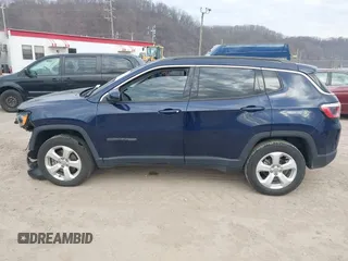 2019 Jeep Compass Latitude with VIN 3C4NJDBB3KT835802, listed as a IAAI auction lot 41893590 with 49,716 mi miles and . Bid and sale history available at DreamBid. Image 15.