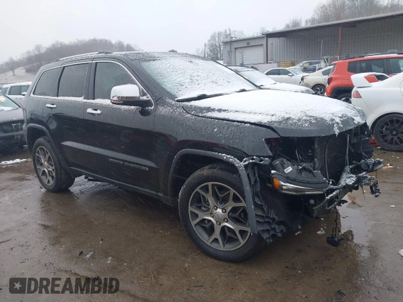 2021 Jeep Grand Cherokee 80th Anniversary with VIN 1C4RJFBG4MC510082, listed as a IAAI auction lot 41072125 with 55,610 mi miles and . Bid and sale history available at DreamBid. Image 1.