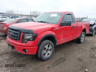 2009 Ford F-150 XL with VIN 1FTRF12W49KB55651, listed as a IAAI auction lot 41491829 with 109,360 mi miles and . Bid and sale history available at DreamBid. Image 2.