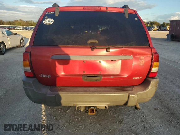 2002 Jeep Grand Cherokee with VIN 1J8GX38S82C176323, listed as a Copart auction lot 78520444 with 206,258 mi miles and Salvage title. Bid and sale history available at DreamBid. Image 6.