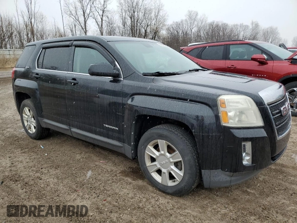 2011 GMC Terrain SLE-1 with VIN 2CTFLRECXB6265693, listed as a Copart auction lot 51833825 with 195,674 mi miles and Clean title. Bid and sale history available at DreamBid. Image 4.