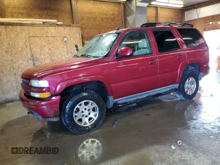 2005 Chevrolet Tahoe Z71 z VIN 1GNEK13T15R192874, wystawiony jako Copart lot #55622895 z przebiegiem 230 274 mil mil oraz Szkoda całkowita • Salvage title. Historia ofert i sprzedaży dostępna na DreamBid. Obrazek 1.