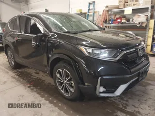 2021 Honda CR-V EX with VIN 2HKRW2H52MH655464, listed as a IAAI auction lot 41607374 with 60,697 mi miles. Bid and sale history available at carsss.com. Image 1.
