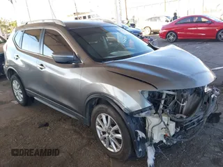 2017 Nissan Rogue S with VIN KNMAT2MT6HP588338, listed as a IAAI auction lot 41280142 with 113,286 mi miles. Bid and sale history available at carsss.com. Image 1.