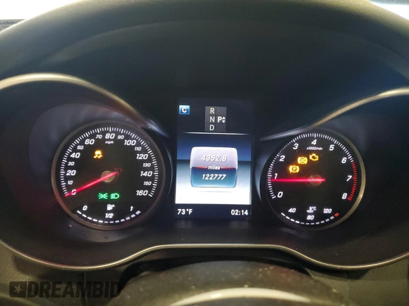 2016 Mercedes-Benz C 300 Luxury with VIN 55SWF4KB0GU101564, listed as a Copart auction lot 55955775 with 122,777 mi miles and Salvage Title. Bid and sale history available at DreamBid. Image 9.