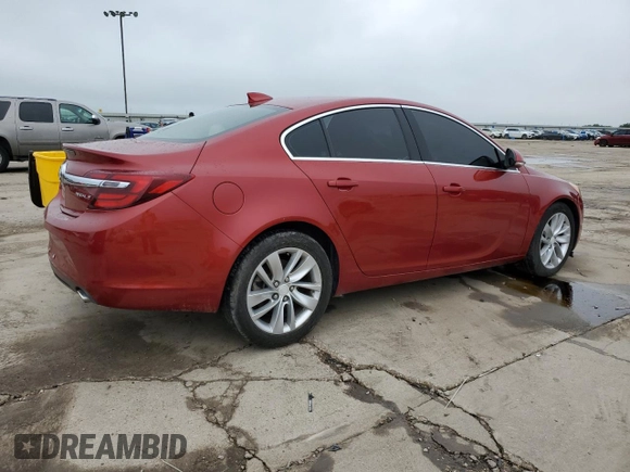 2015 Buick Regal with VIN 2G4GK5EX4F9222305, listed as a Copart auction lot 54950385 with 164,604 mi miles and Clean Title. Bid and sale history available at carsss.com. Image 3.