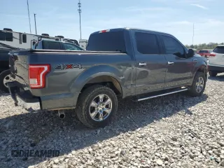 2015 Ford F-150 XLT with VIN 1FTEW1EP2FFC13389, listed as a Copart auction lot 53381205 with 185,801 mi miles and Salvage title. Bid and sale history available at DreamBid. Image 3.