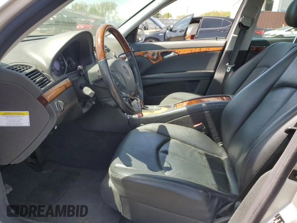 2005 Mercedes-Benz E 320 with VIN WDBUF82J25X175190, listed as a Copart auction lot 54487465 with 162,053 mi miles and Salvage Title. Bid and sale history available at DreamBid. Image 7.