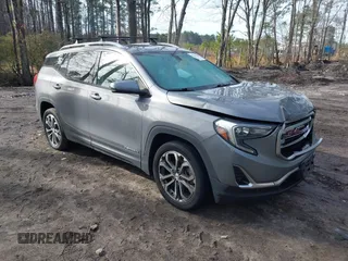 2018 GMC Terrain SLT with VIN 3GKALVEX9JL211480, listed as a IAAI auction lot 41661632 with 93,085 mi miles. Bid and sale history available at carsss.com. Image 1.
