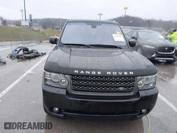 2011 Land Rover Range Rover HSE Lux with VIN SALMF1D4XBA353631, listed as a IAAI auction lot 41174955 with 139,586 mi miles and . Bid and sale history available at DreamBid. Image 12.